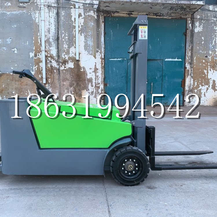 营山县小型电动叉车1吨2吨步行站驾式电瓶堆高充电装卸车液压升降车铲车